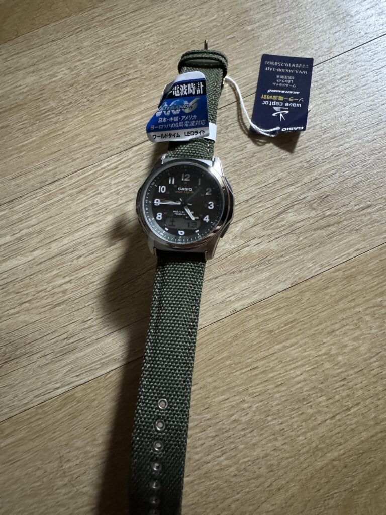 카시오 시계 기초샷