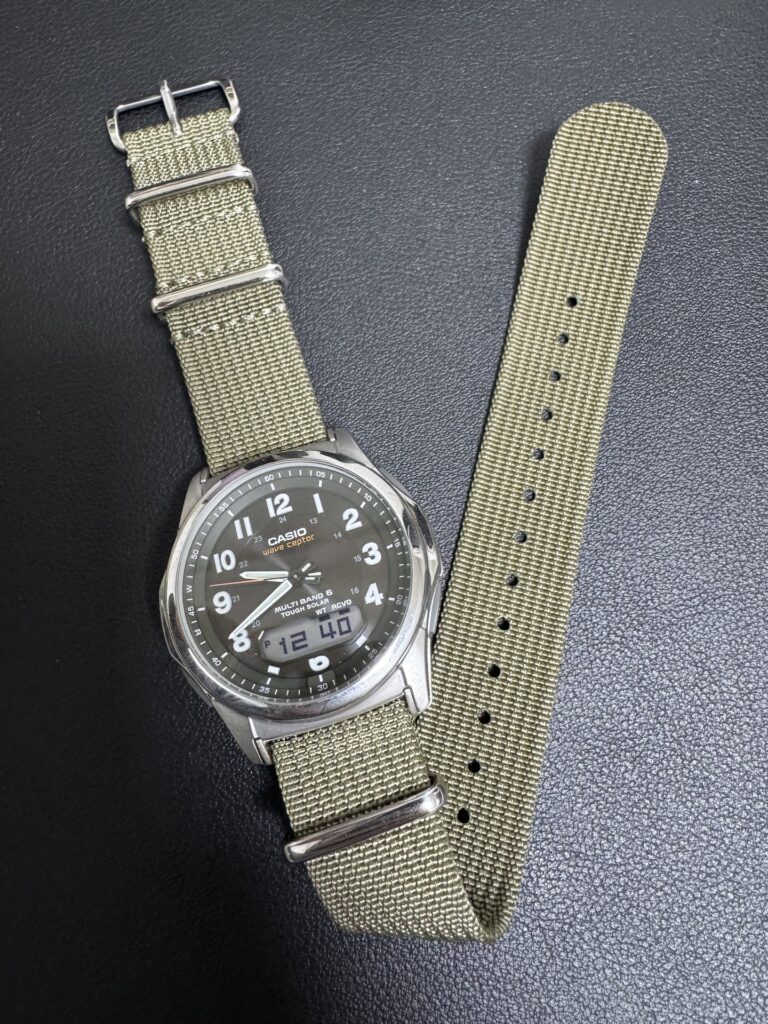 새 시계줄 완성